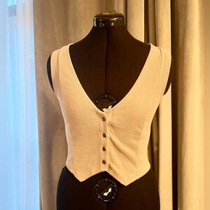 Free People Beach Roxanne vest tank NWOT XS